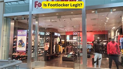 are footlocker shoes legit